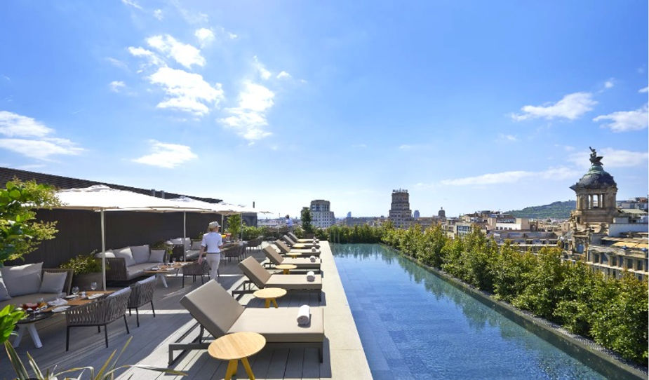 Rooftop 'Terrat at Mandarin Oriental Barcelona
