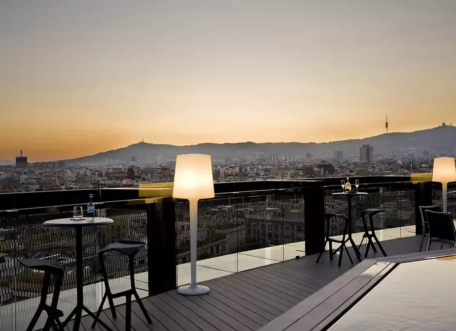 Rooftop '360 Bar at Barceló Raval' Barcelona