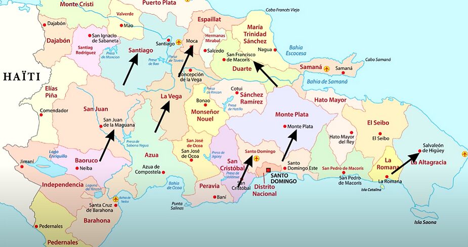 best areas in the dominican republic to visit