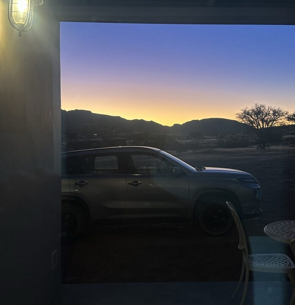 hammerstein lodge namibia sunset 